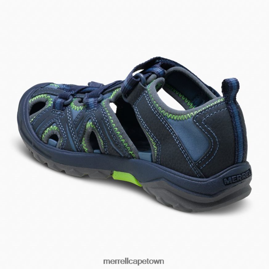 Navy / Green F60FX21413 Hydro Sandal (MY53375) Merrell