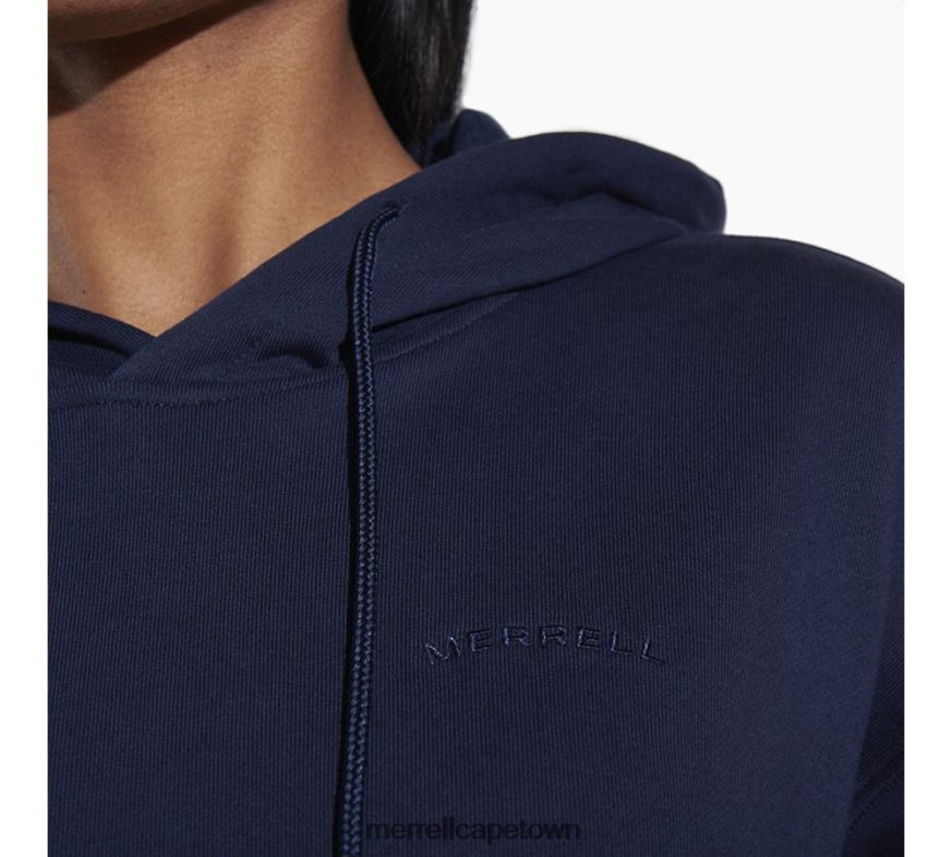 Navy F60FX21240 Scrap Pullover Hoody (JWS26642-353) Merrell