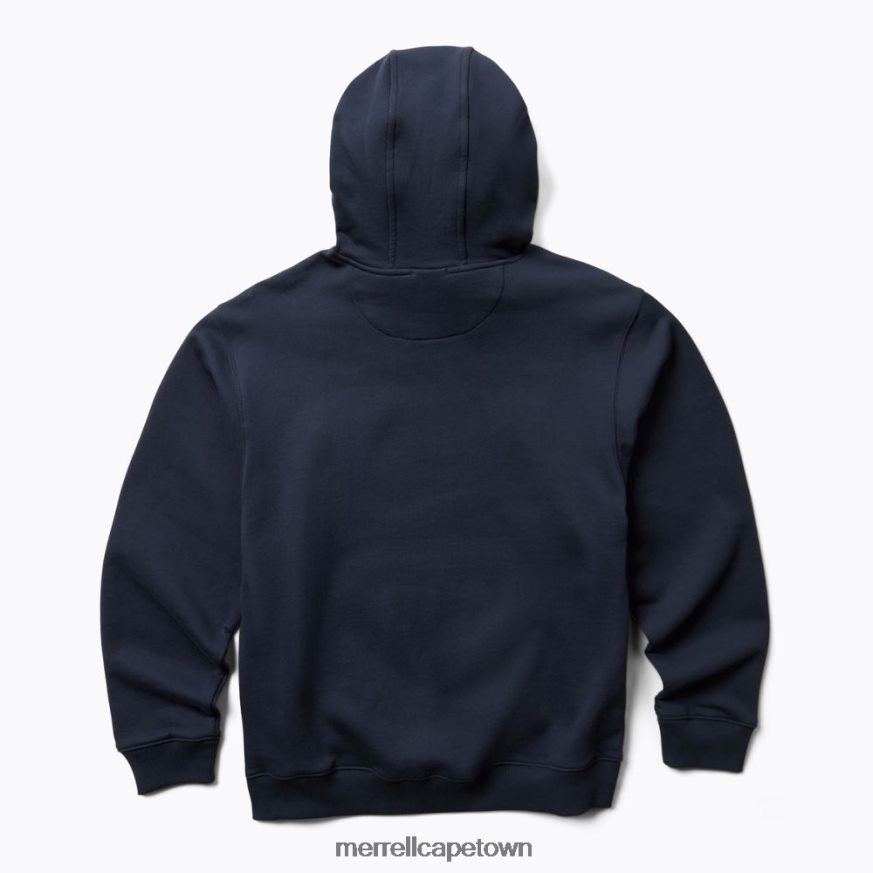 Navy F60FX2558 Scrap Pullover Hoody (JMS26641-353) Merrell
