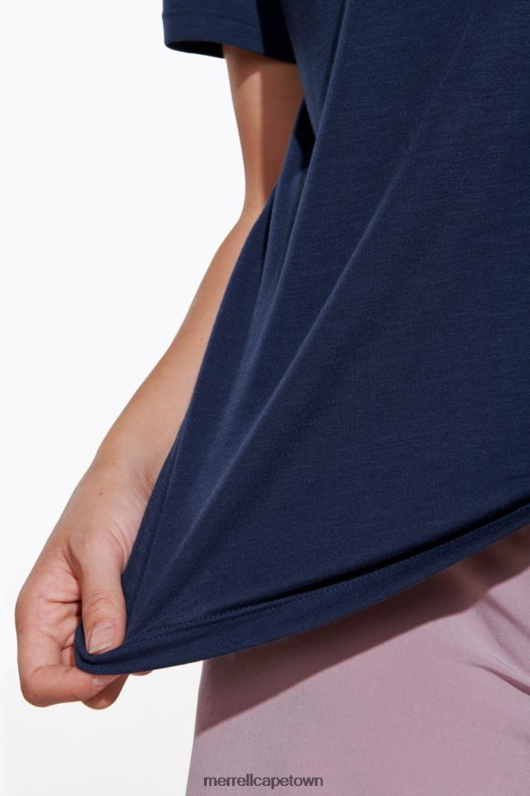 Navy F60FX2996 Everyday Tee with Tencel (JWS26442-353) Merrell