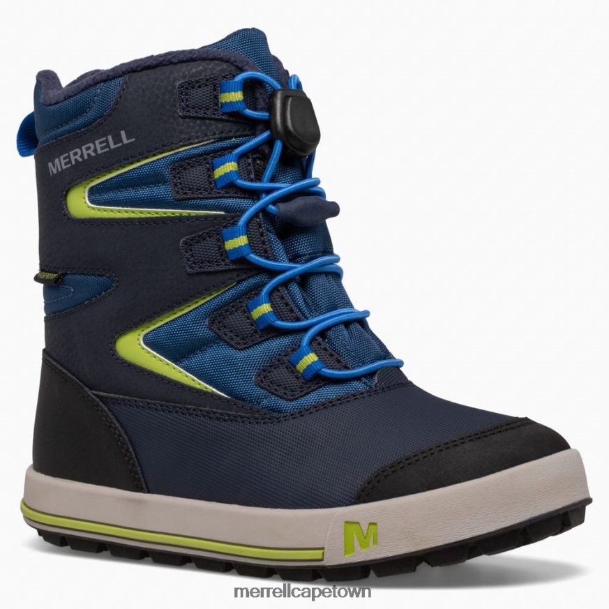 Navy/Citron F60FX21479 Snow Bank 30 Boot (MK266222K) Merrell