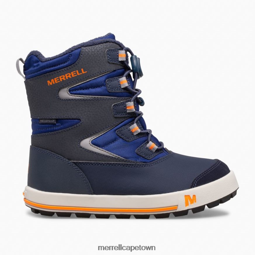 Navy/Cobalt/Orange F60FX21482 Snow Bank 30 Boot (MK265184K) Merrell