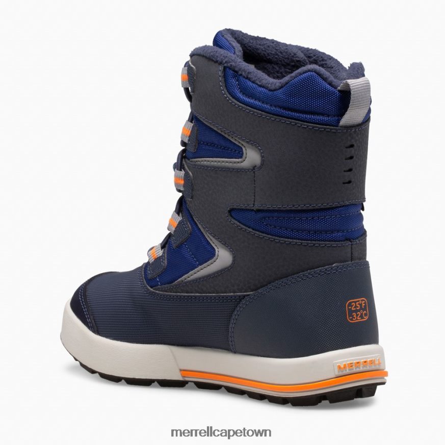 Navy/Cobalt/Orange F60FX21482 Snow Bank 30 Boot (MK265184K) Merrell