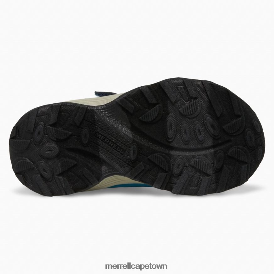 Navy/Hi Viz F60FX21368 Moab Speed Low A/C Jr Waterproof Sneaker (ML267122) Merrell