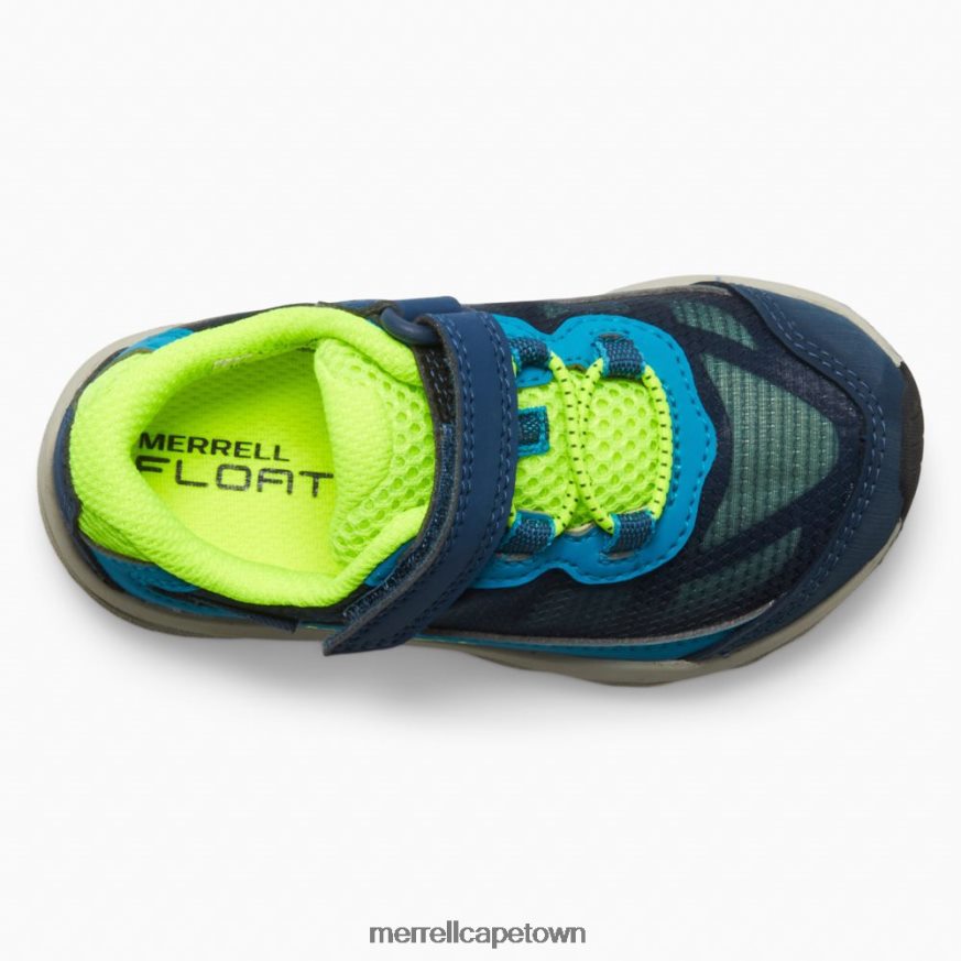 Navy/Hi Viz F60FX21368 Moab Speed Low A/C Jr Waterproof Sneaker (ML267122) Merrell