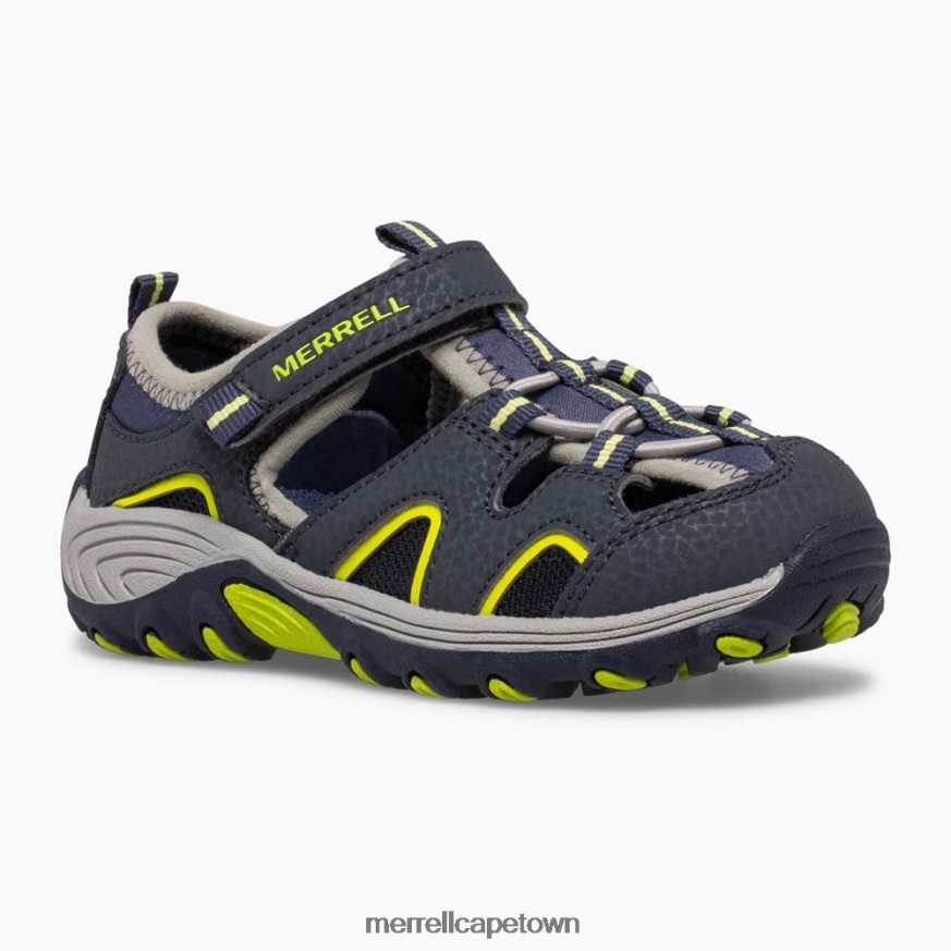 Navy/Lime F60FX21406 Hydro H2O Hiker Jr Sandal (ML265932) Merrell