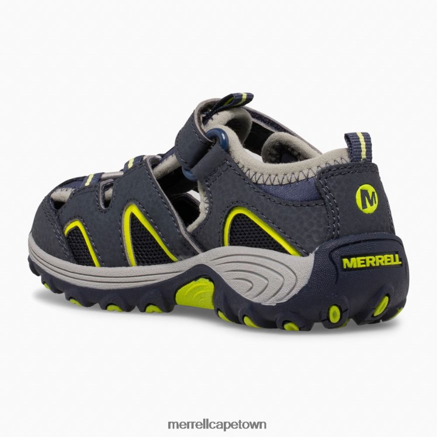 Navy/Lime F60FX21406 Hydro H2O Hiker Jr Sandal (ML265932) Merrell