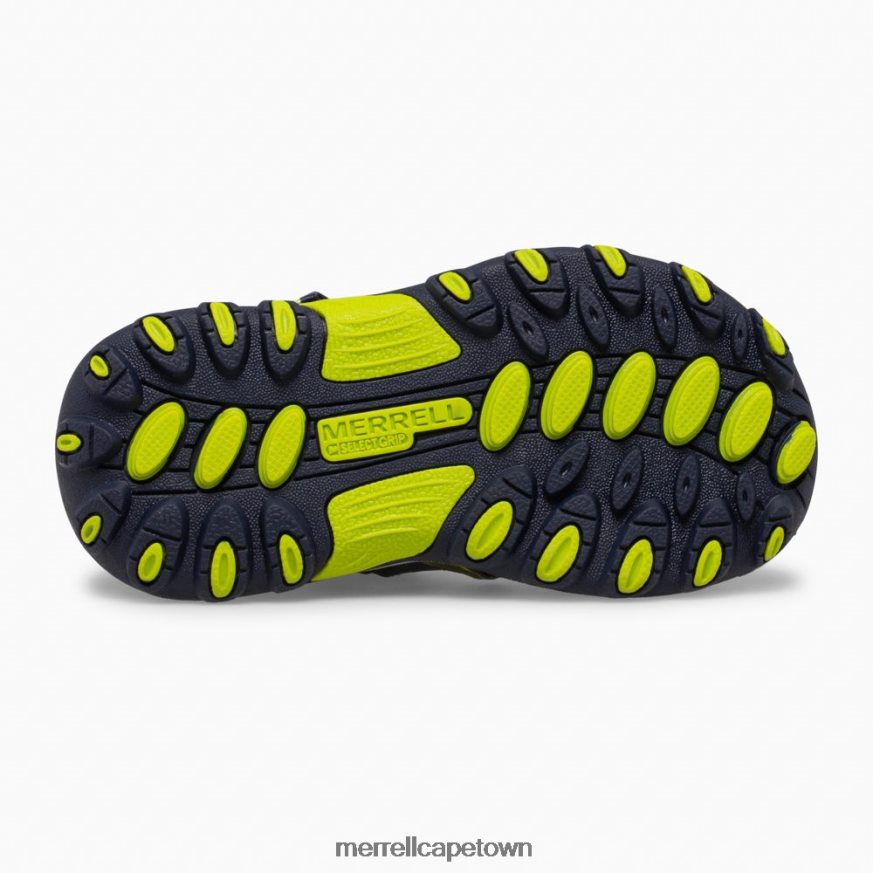 Navy/Lime F60FX21406 Hydro H2O Hiker Jr Sandal (ML265932) Merrell