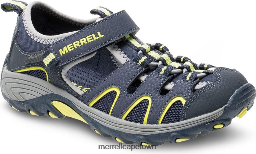 Navy/Lime F60FX21412 Hydro H2O Hiker Sandal (MK262163) Merrell