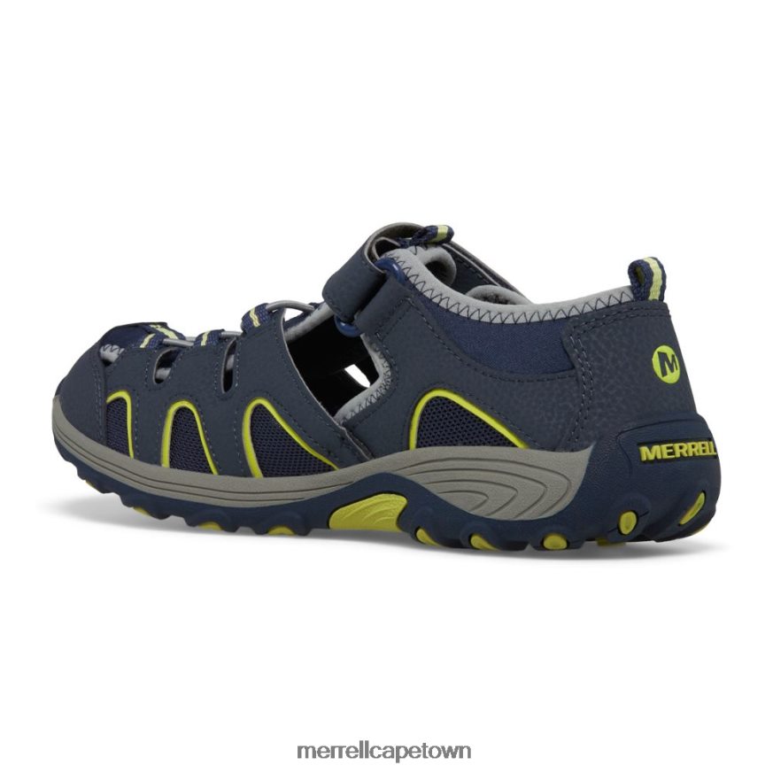 Navy/Lime F60FX21412 Hydro H2O Hiker Sandal (MK262163) Merrell