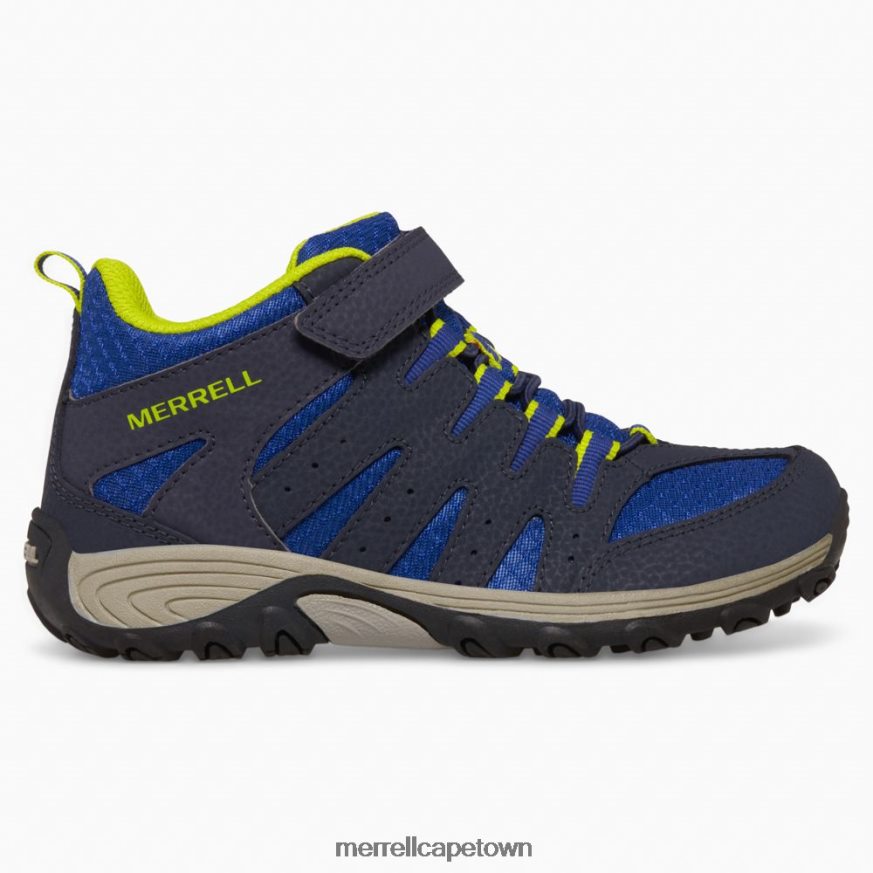 Navy/Lime F60FX21453 Outback Mid 2 Boot (MK265609) Merrell