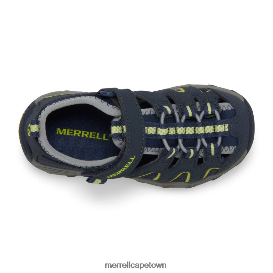 Navy/Lime F60FX21500 Hydro H2O Hiker Sandal (MC54859) Merrell