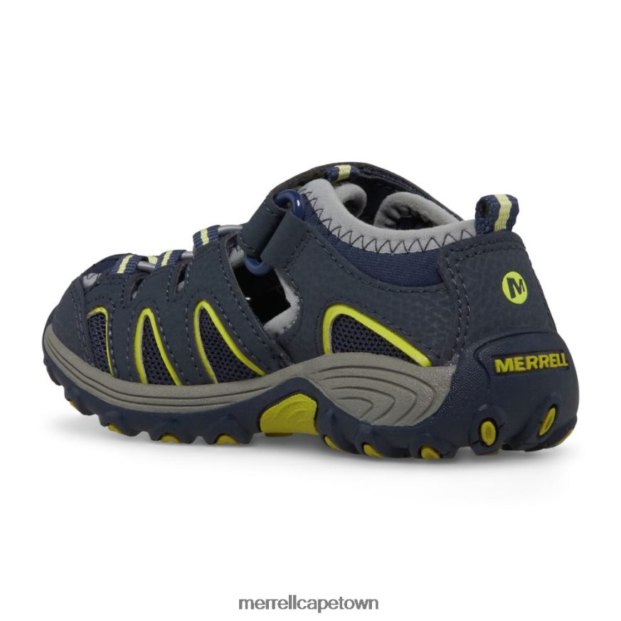 Navy/Lime F60FX21500 Hydro H2O Hiker Sandal (MC54859) Merrell