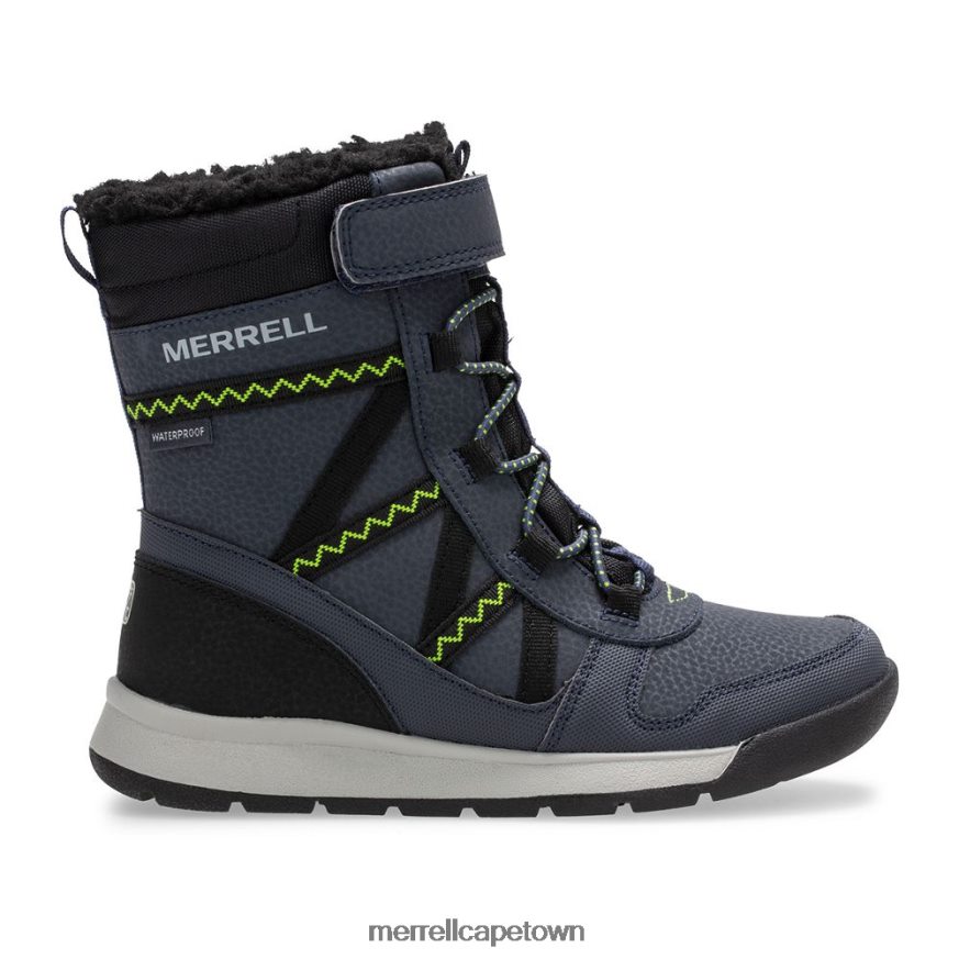 Navy/Lime F60FX21508 Snow Crush 20 Waterproof Boot (MK263127K) Merrell