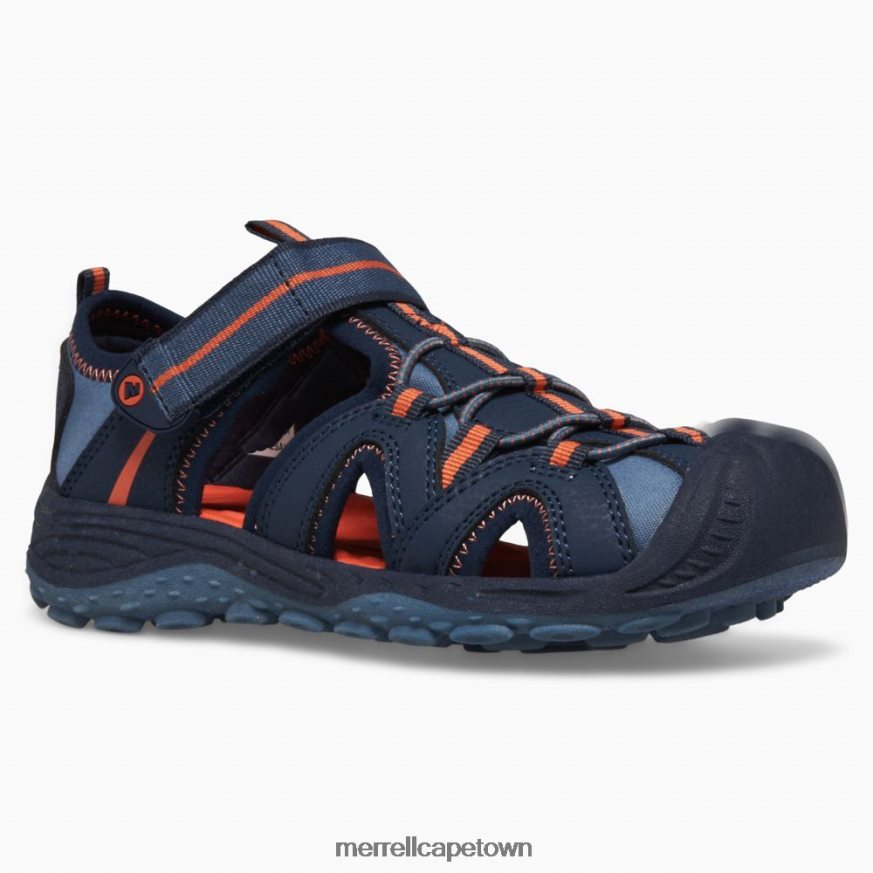 Navy/Orange F60FX21474 Hydro 2 Sandal (MK266972) Merrell