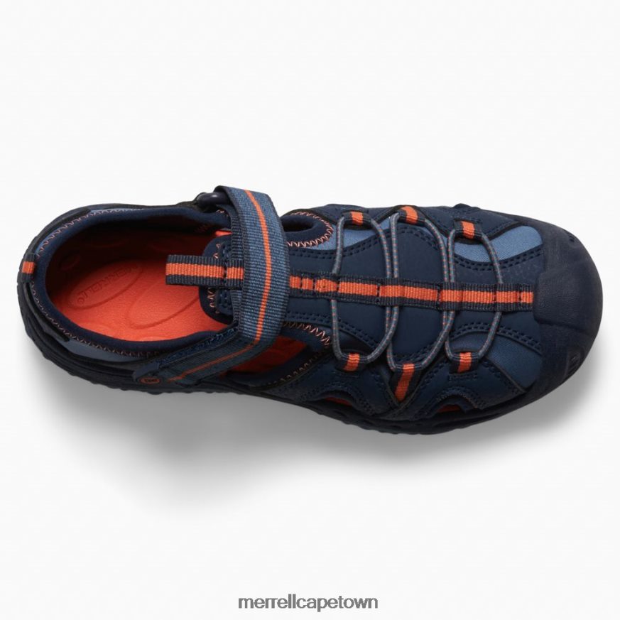 Navy/Orange F60FX21474 Hydro 2 Sandal (MK266972) Merrell