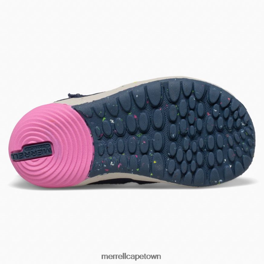 Navy/Pink F60FX21458 Bare Steps Ridge Jr Hiker (ML166271) Merrell