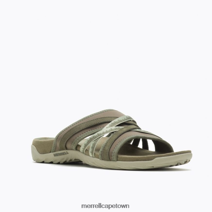Olive F60FX21071 Terran 3 Cush Slide (J004586) Merrell