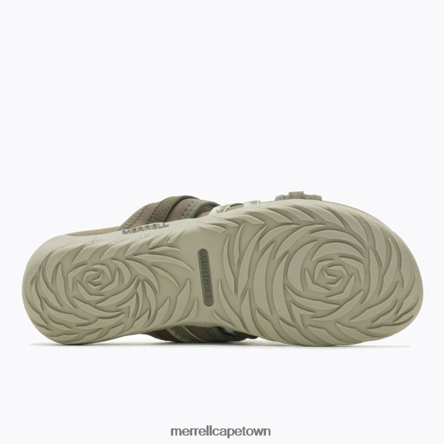 Olive F60FX21071 Terran 3 Cush Slide (J004586) Merrell