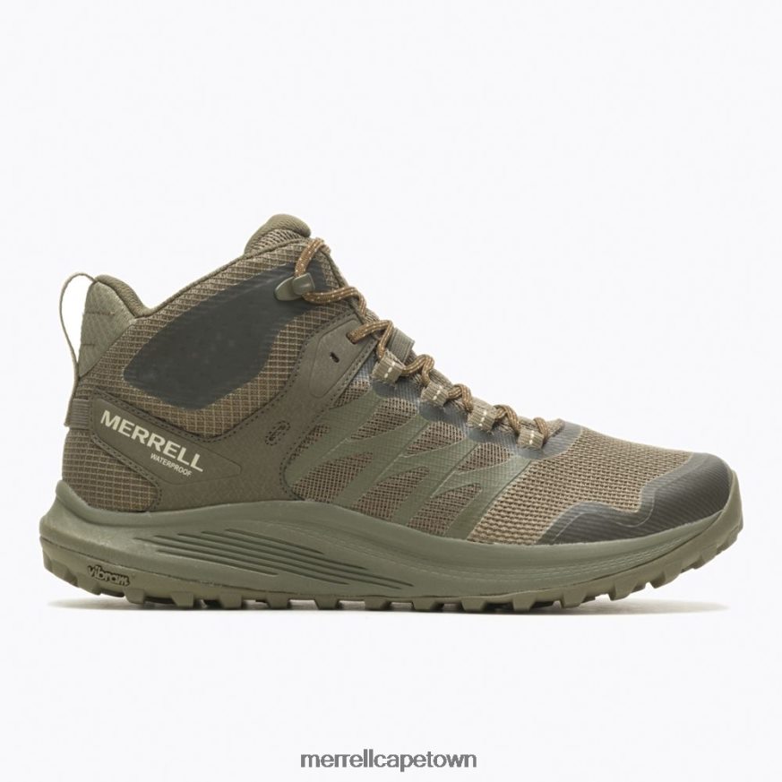 Olive F60FX2383 Nova 3 Mid Tactical Waterproof Boot (J005053) Merrell