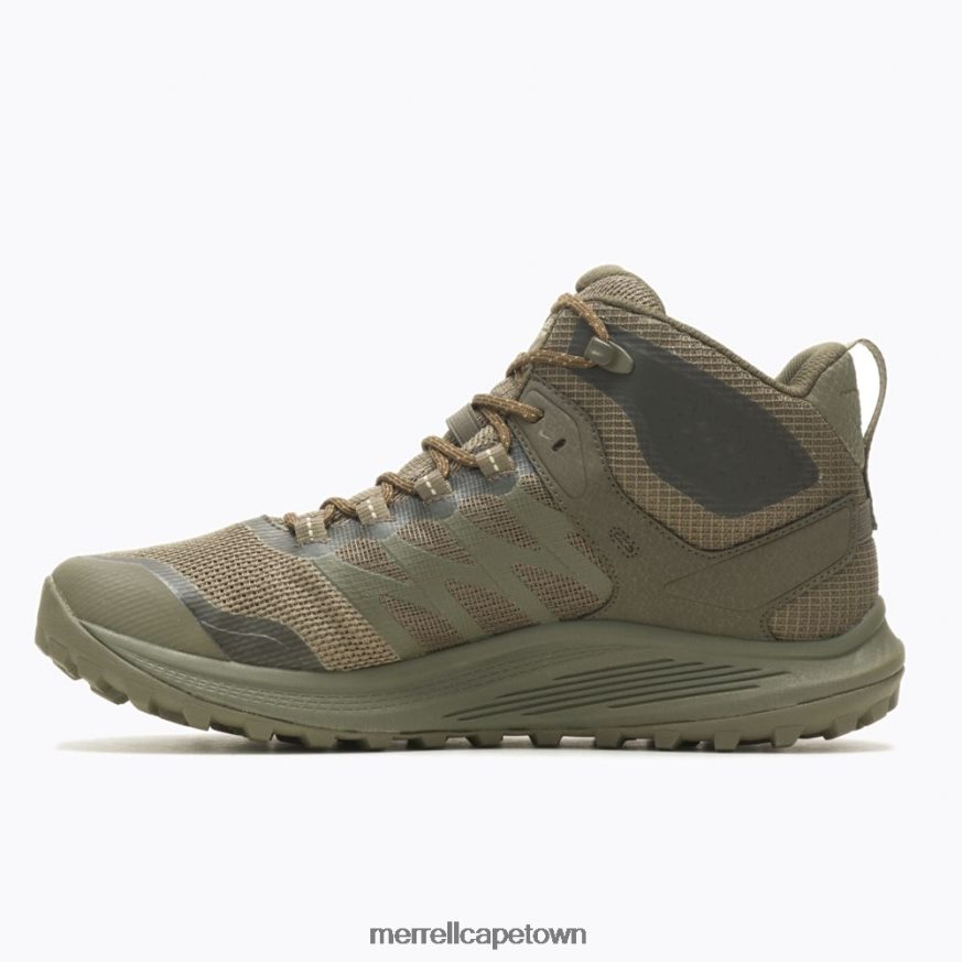 Olive F60FX2383 Nova 3 Mid Tactical Waterproof Boot (J005053) Merrell