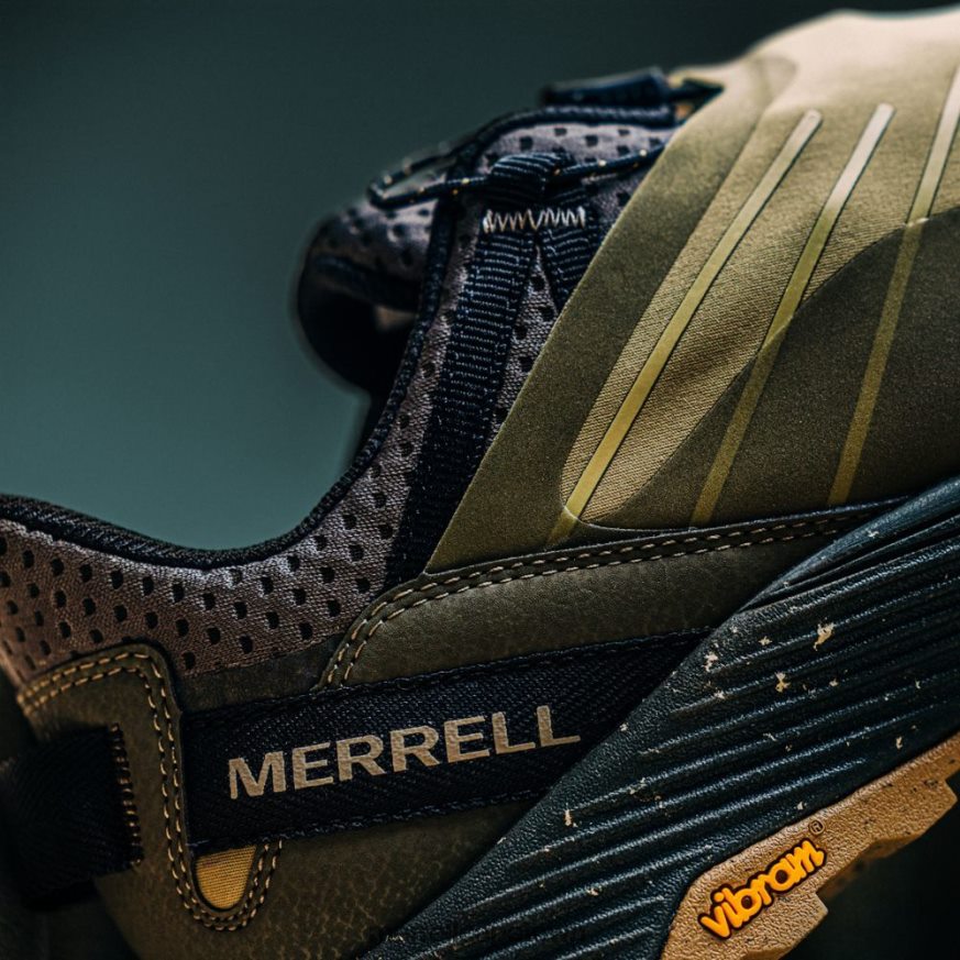 Olive F60FX249 Embark Lace Shield Sneaker (J004327) Merrell