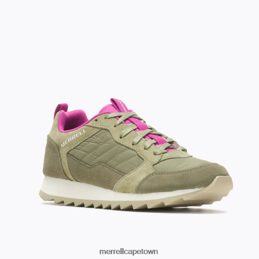 Olive/Fuchsia F60FX2852 Alpine Sneaker (J005180) Merrell