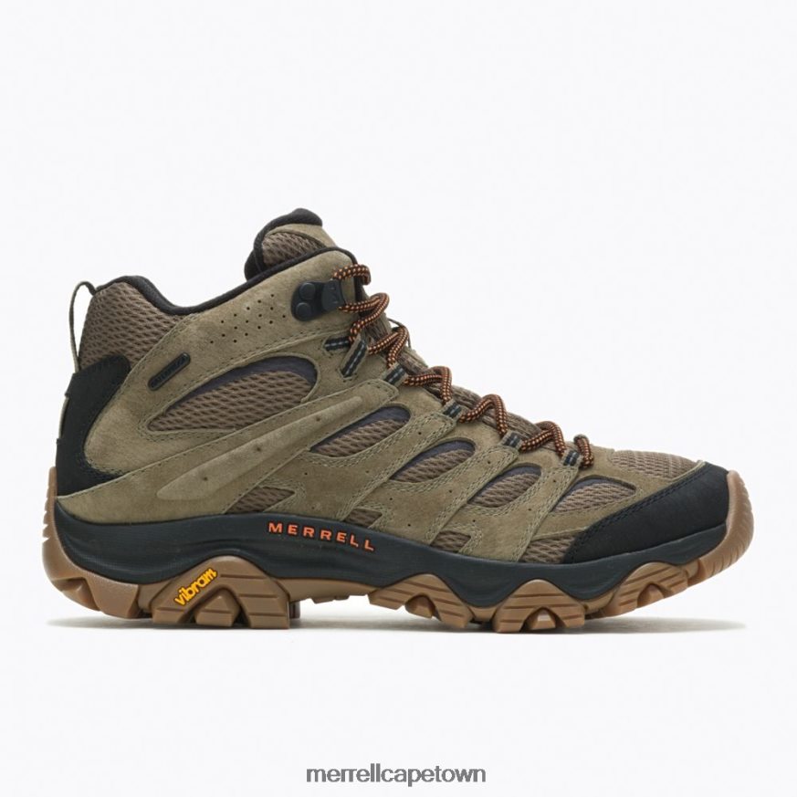 Olive/Gum F60FX2128 Moab 3 Mid Waterproof (J036549) Merrell