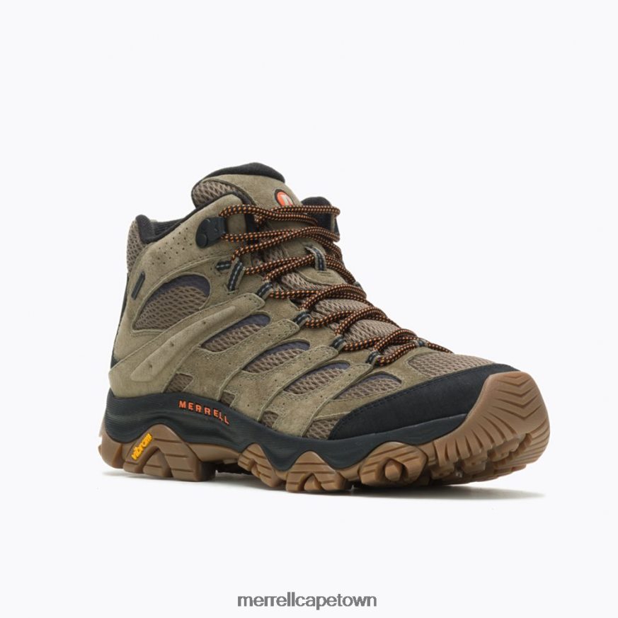 Olive/Gum F60FX2128 Moab 3 Mid Waterproof (J036549) Merrell