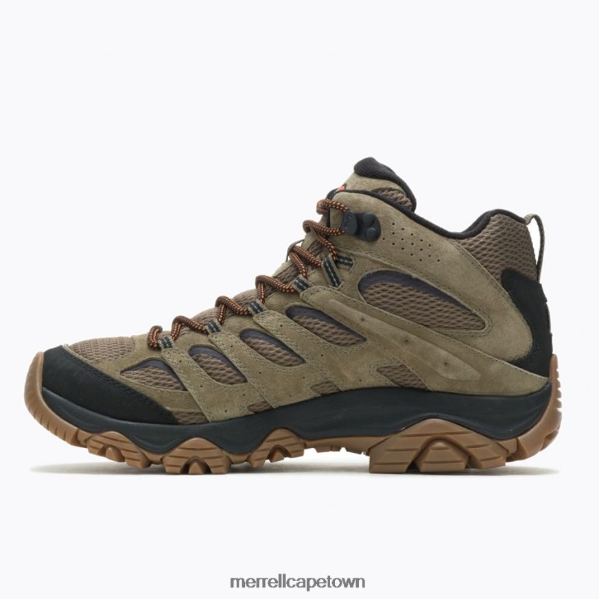 Olive/Gum F60FX2218 Moab 3 Mid Waterproof Wide Width (J036549W) Merrell