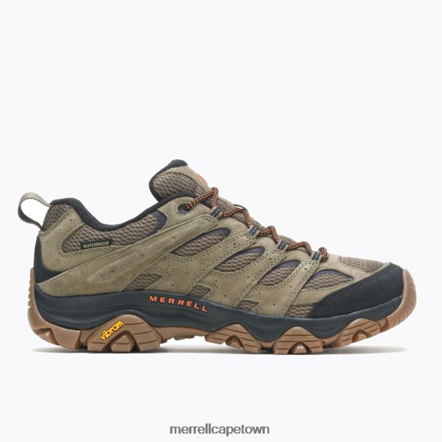 Olive/Gum F60FX276 Moab 3 Waterproof (J036553) Merrell