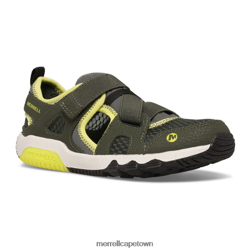 Olive/Lime F60FX21501 Hydro Free Roam Monarch Sandal (MK265670K) Merrell
