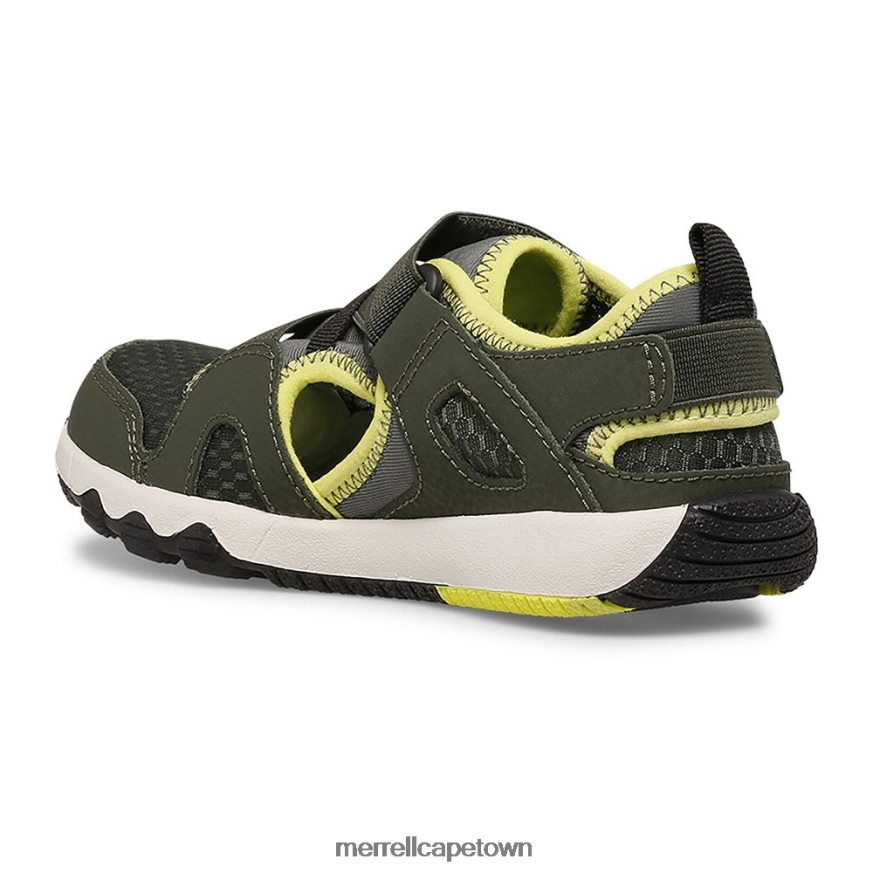 Olive/Lime F60FX21501 Hydro Free Roam Monarch Sandal (MK265670K) Merrell