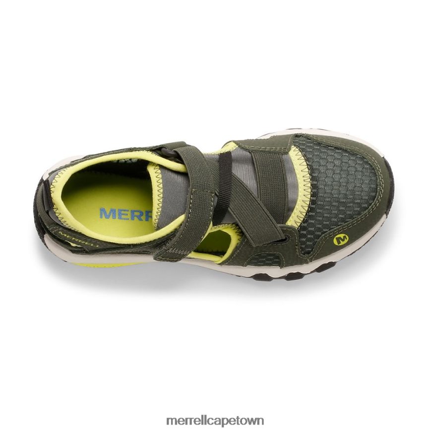 Olive/Lime F60FX21501 Hydro Free Roam Monarch Sandal (MK265670K) Merrell
