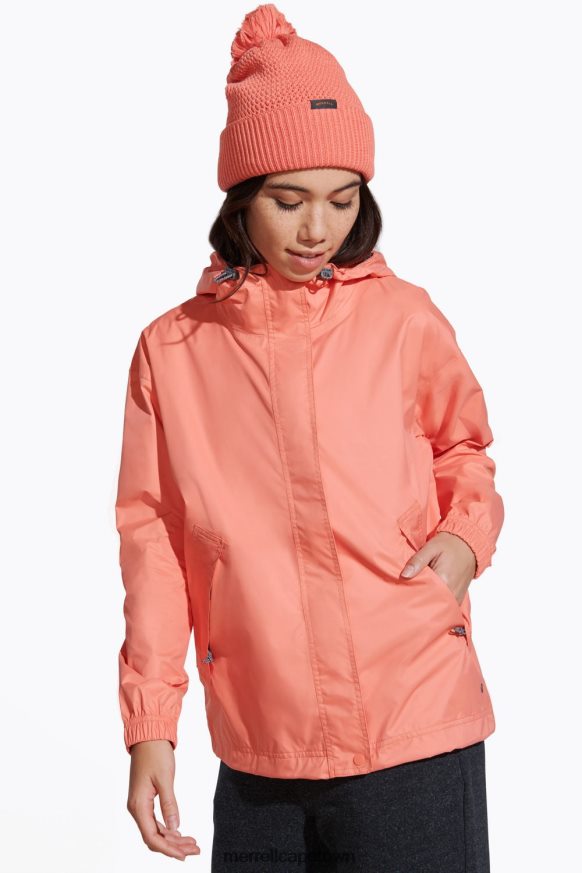 Peach Echo F60FX21202 Fallon Rain Jacket (JWS26353-628) Merrell