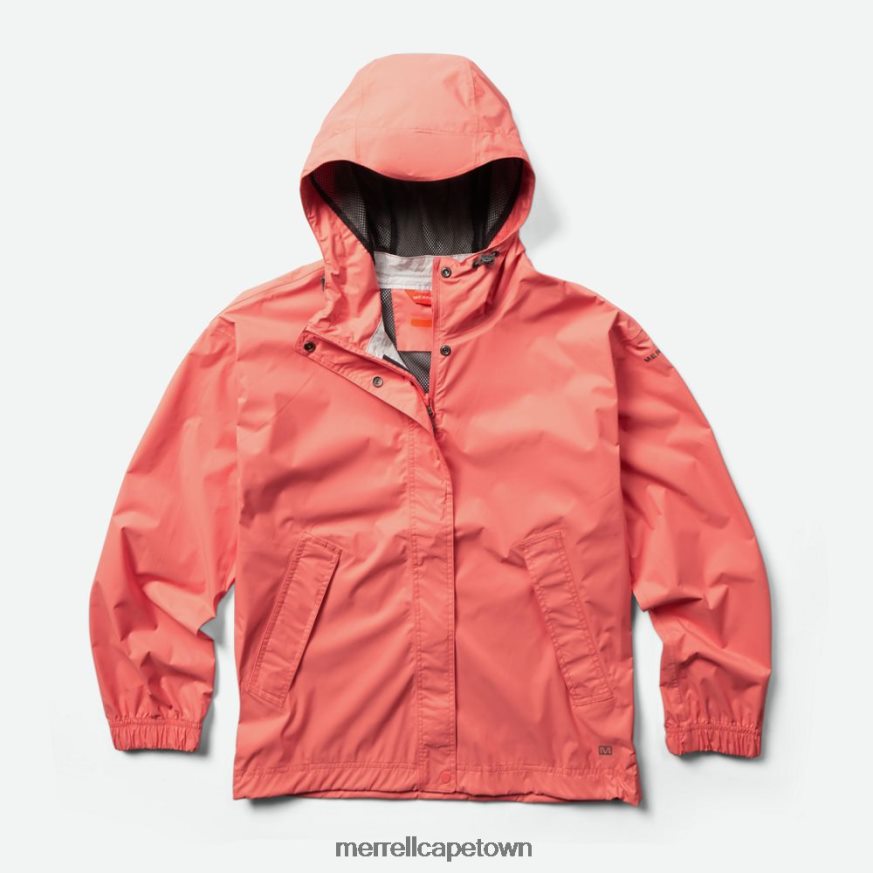 Peach Echo F60FX21202 Fallon Rain Jacket (JWS26353-628) Merrell