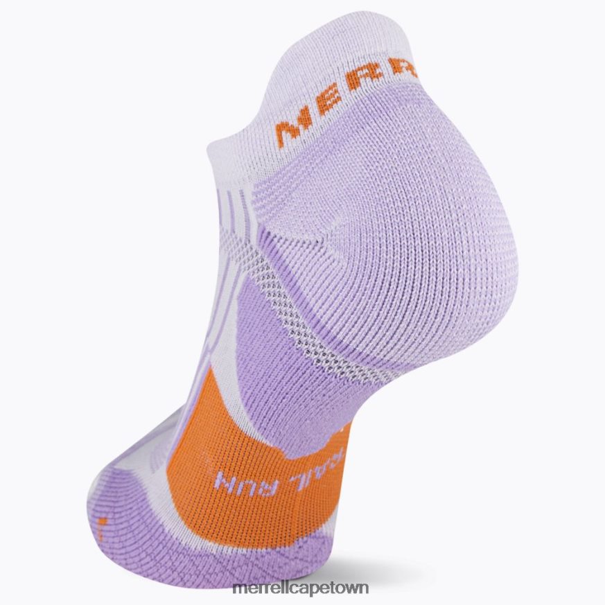 Purple F60FX2420 Cushion Trail Runner Tab Sock (JSS27023-500) Merrell