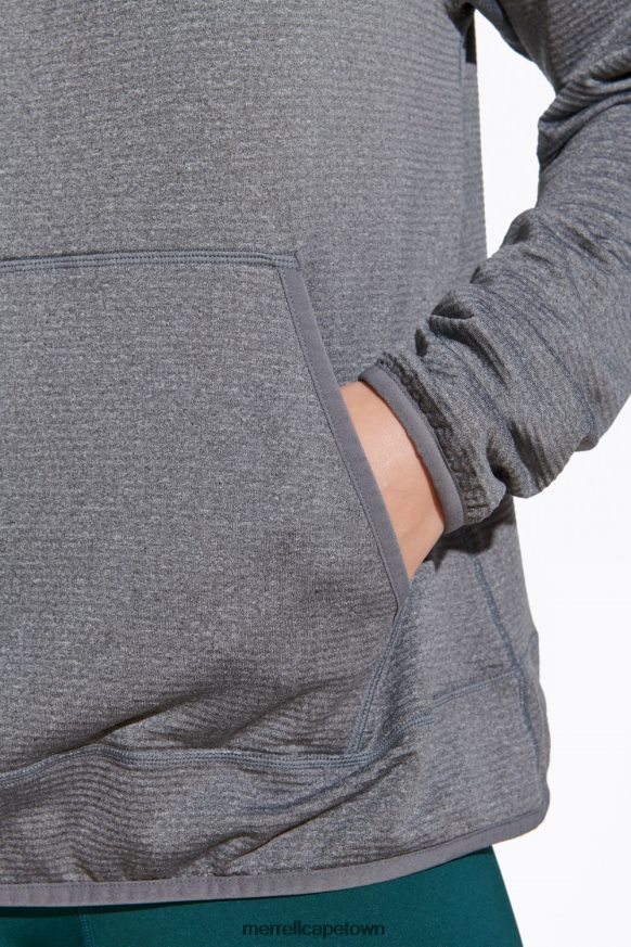 Rock Heather F60FX21199 Geotex Pullover Hoody (JWS26358-059) Merrell