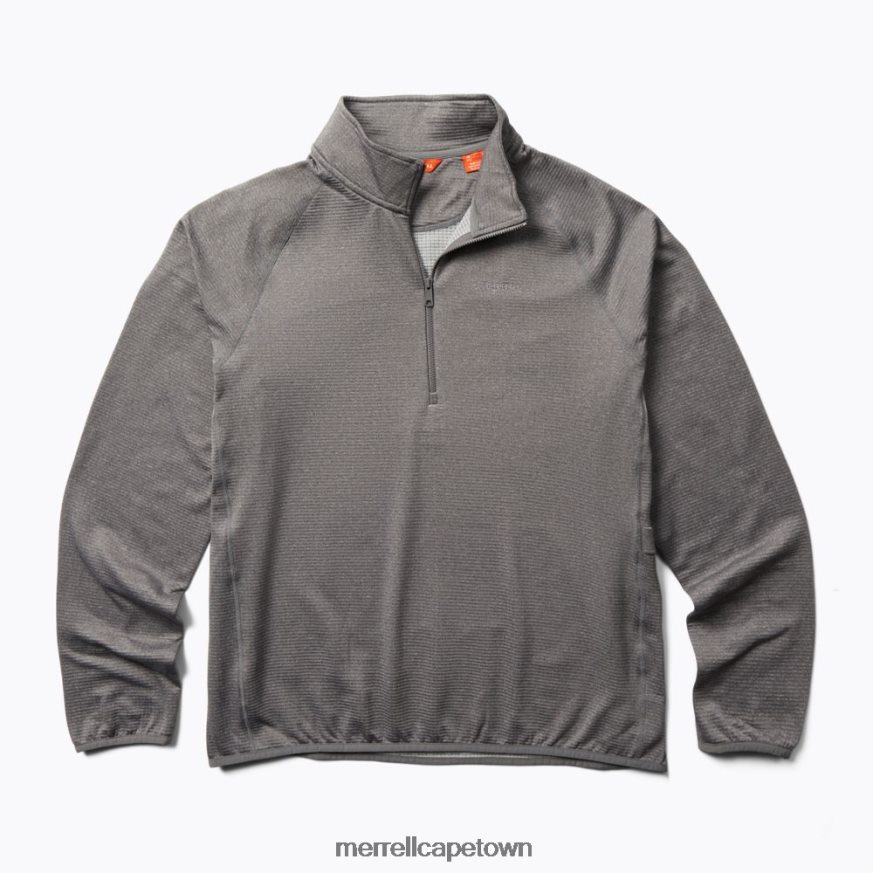 Rock Heather F60FX2416 Geotex 1/4 Zip (JMS26326-059) Merrell