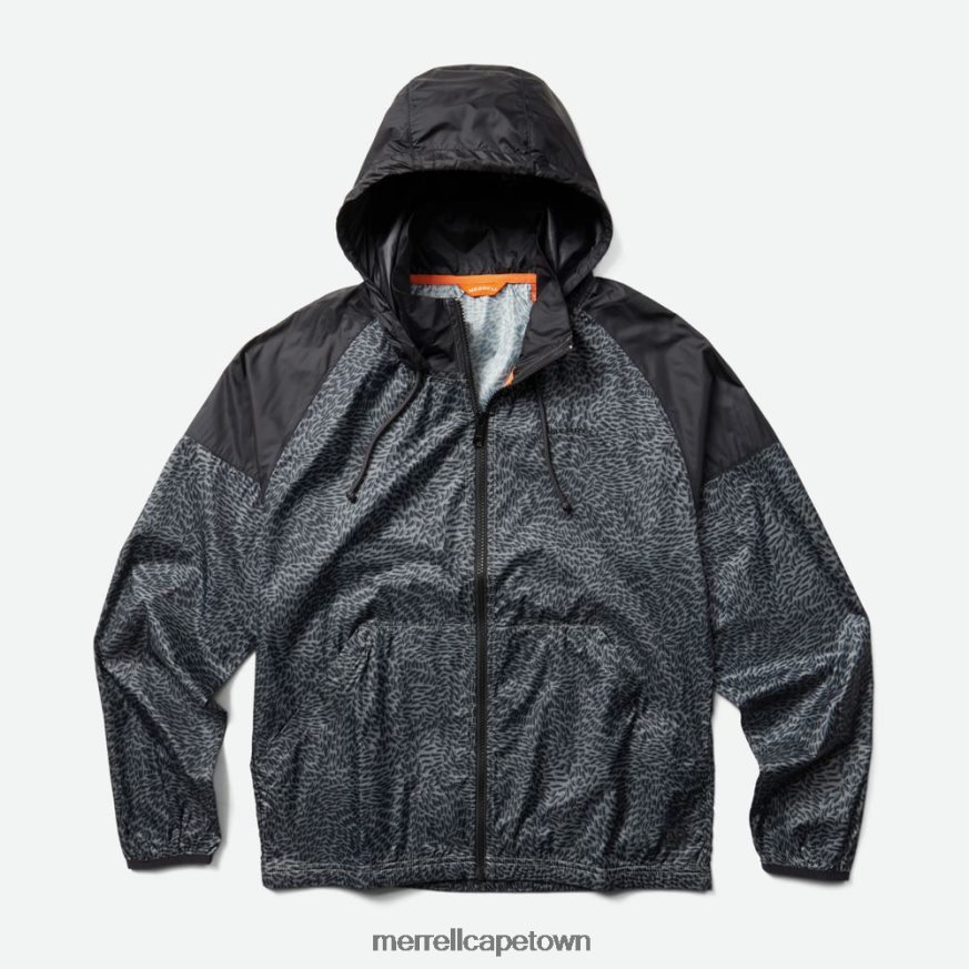 Rock Mini Camo Print F60FX2776 Alder Packable Wind Shell (JMS26322-903) Merrell