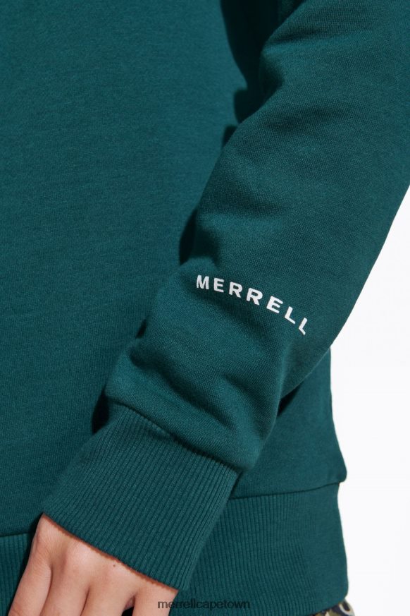 Sea Moss F60FX21231 Good Natured Fleece Crew Neck (JWF26633-325) Merrell