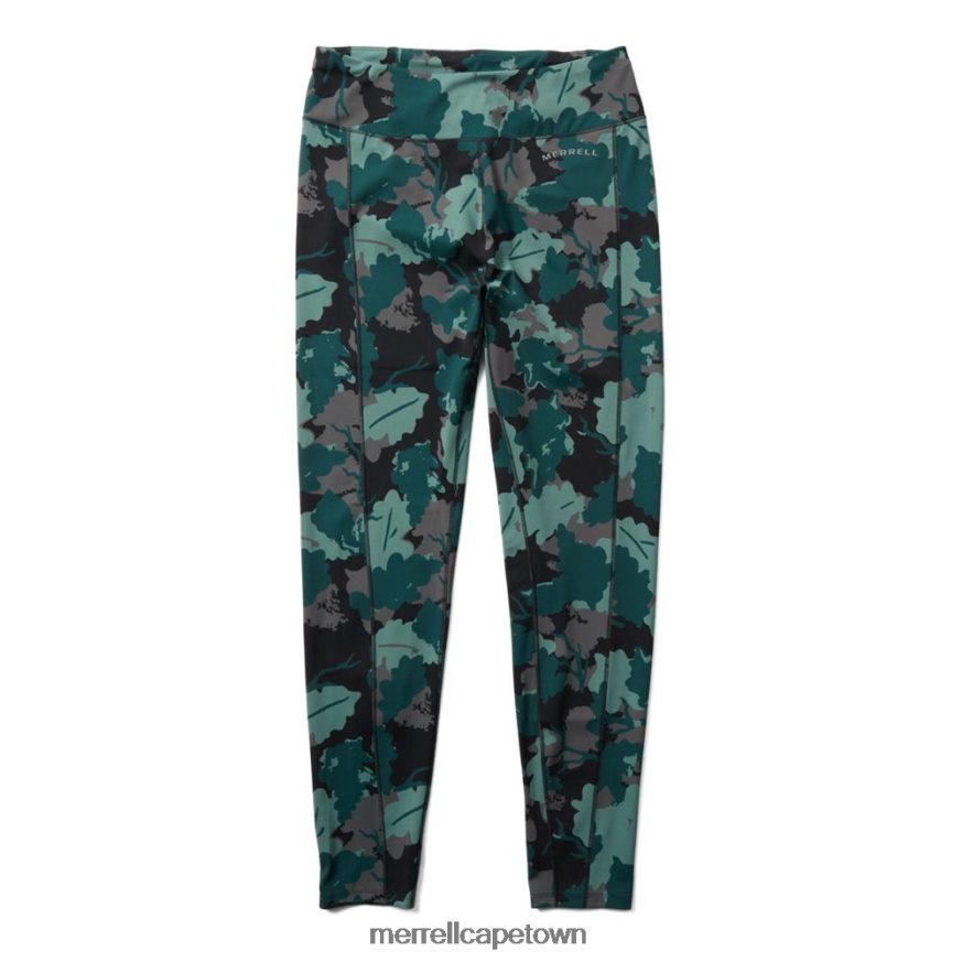 Sea Moss Leaf Print F60FX21194 Trail Running Legging (JWF26560-330) Merrell