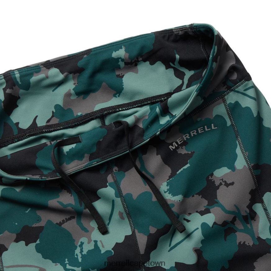 Sea Moss Leaf Print F60FX21194 Trail Running Legging (JWF26560-330) Merrell