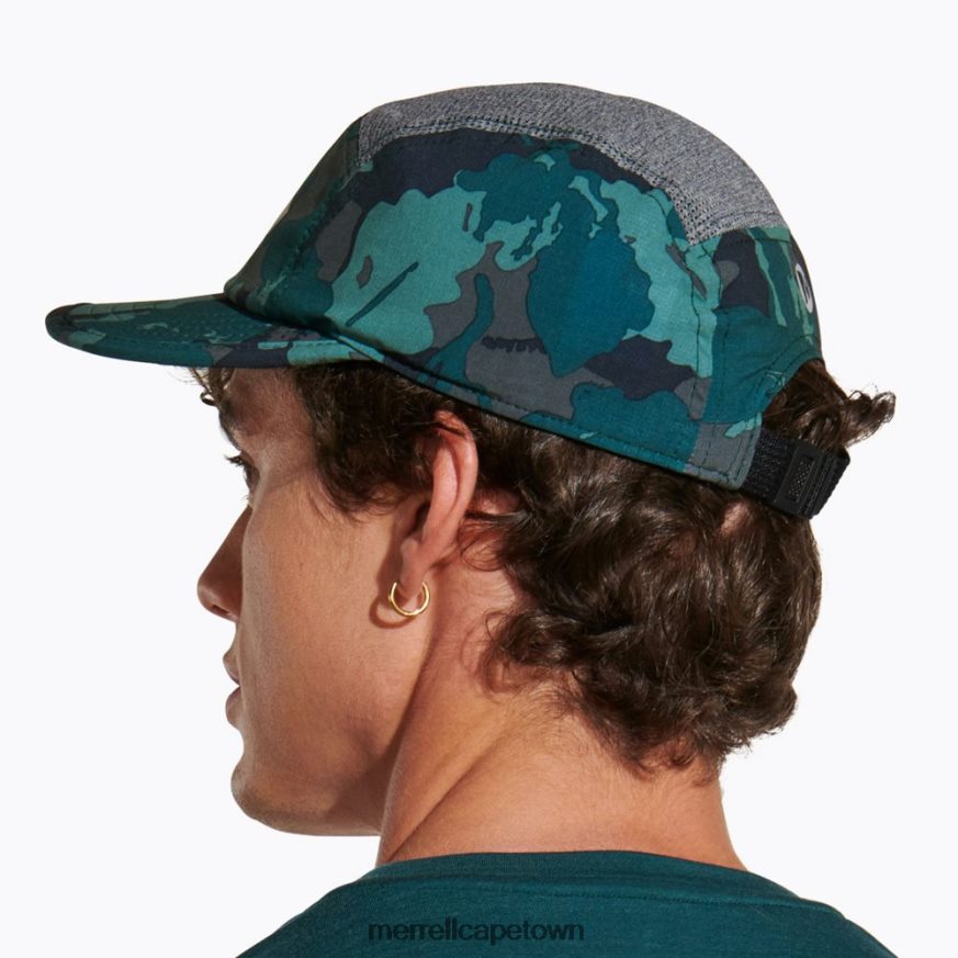 Sea Moss Leaf Print F60FX2393 Trail Running Hat (JAF26640-330) Merrell