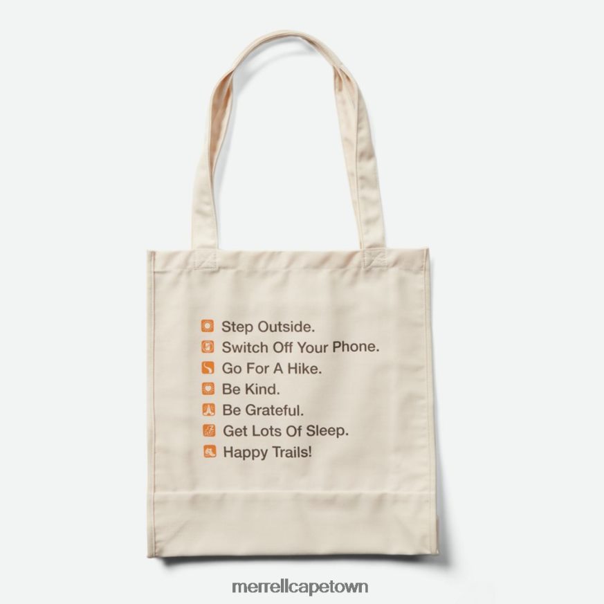 Step Outside F60FX2509 Trailhead Canvas Tote Bag (JBF25711-990) Merrell