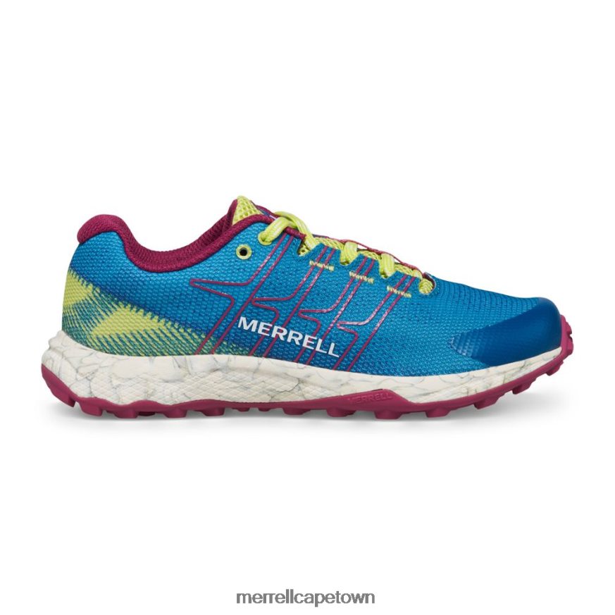 Teal/Lime/Fuchsia F60FX21438 Moab Flight Low (MK167107) Merrell