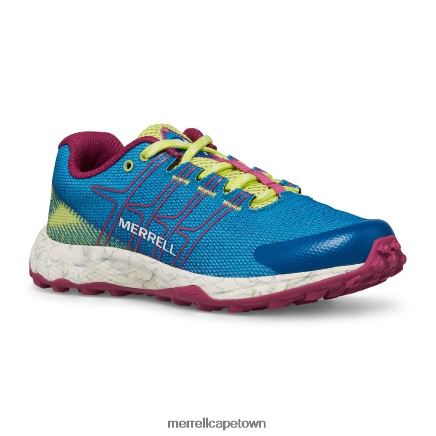 Teal/Lime/Fuchsia F60FX21438 Moab Flight Low (MK167107) Merrell