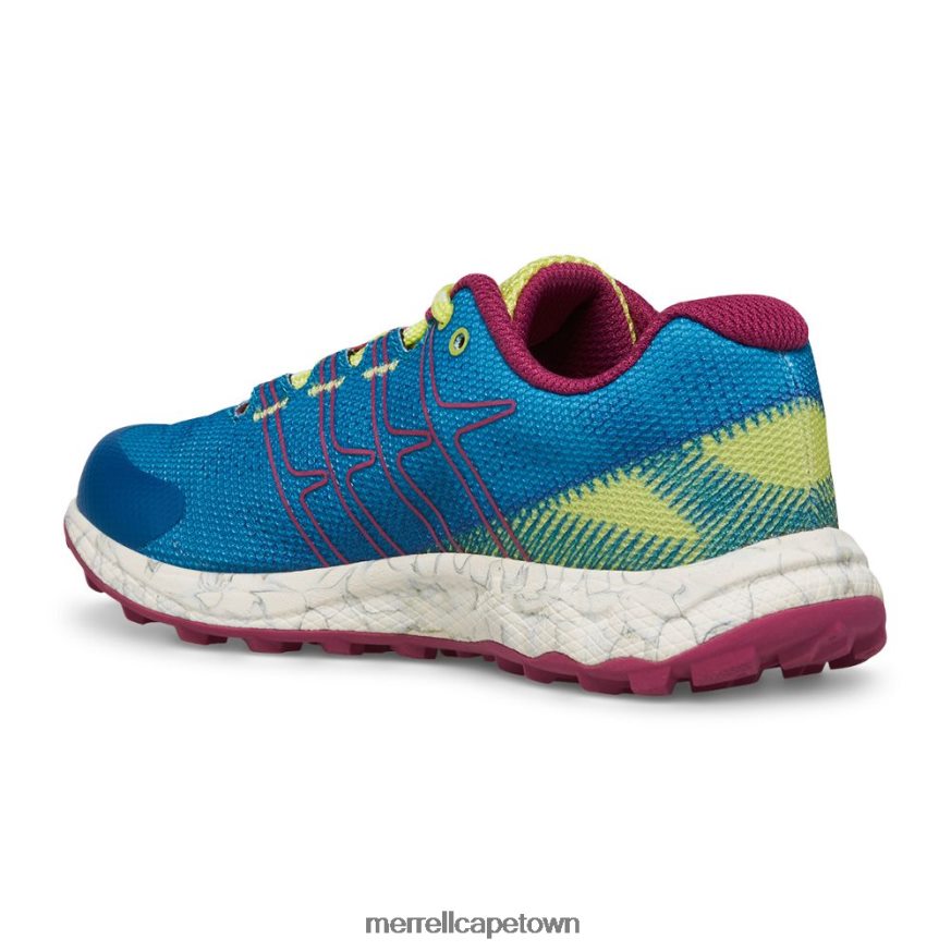 Teal/Lime/Fuchsia F60FX21438 Moab Flight Low (MK167107) Merrell