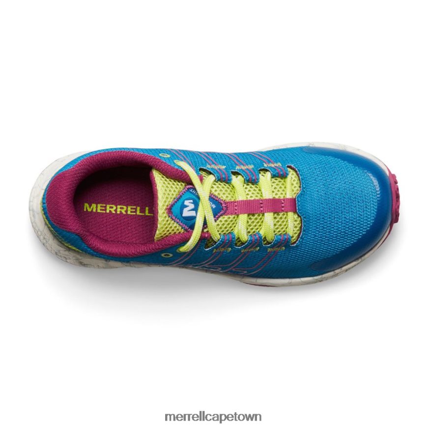 Teal/Lime/Fuchsia F60FX21438 Moab Flight Low (MK167107) Merrell