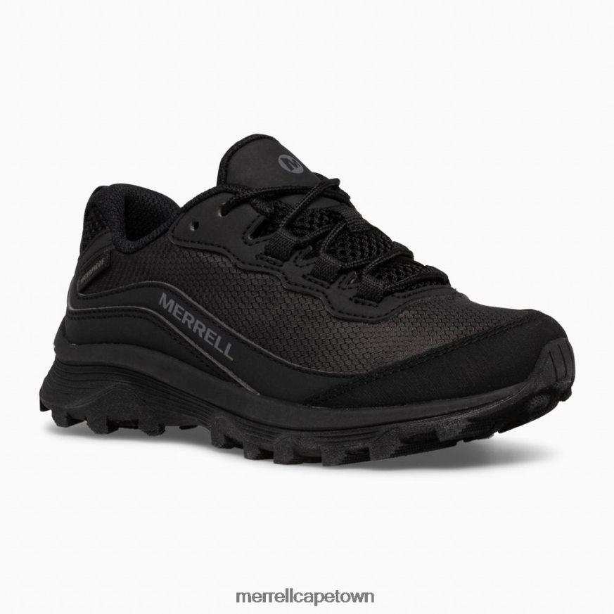 Triple Black F60FX21377 Moab Speed Low Waterproof (MK265866) Merrell